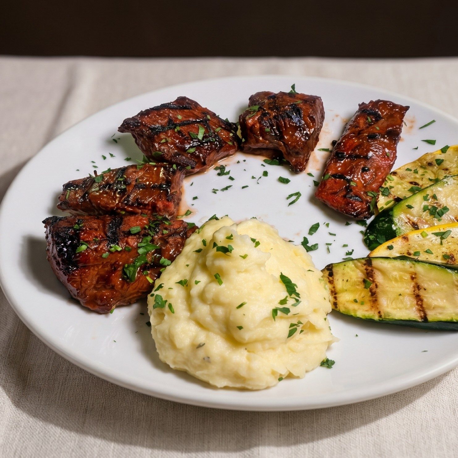 Steak Tips.