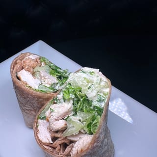 Chicken Caesar Salad Wrap