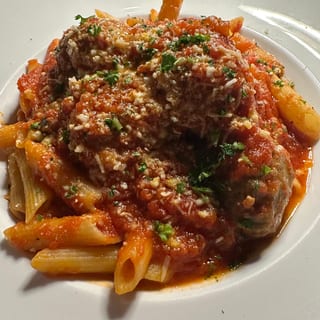 Pasta and Meatballs